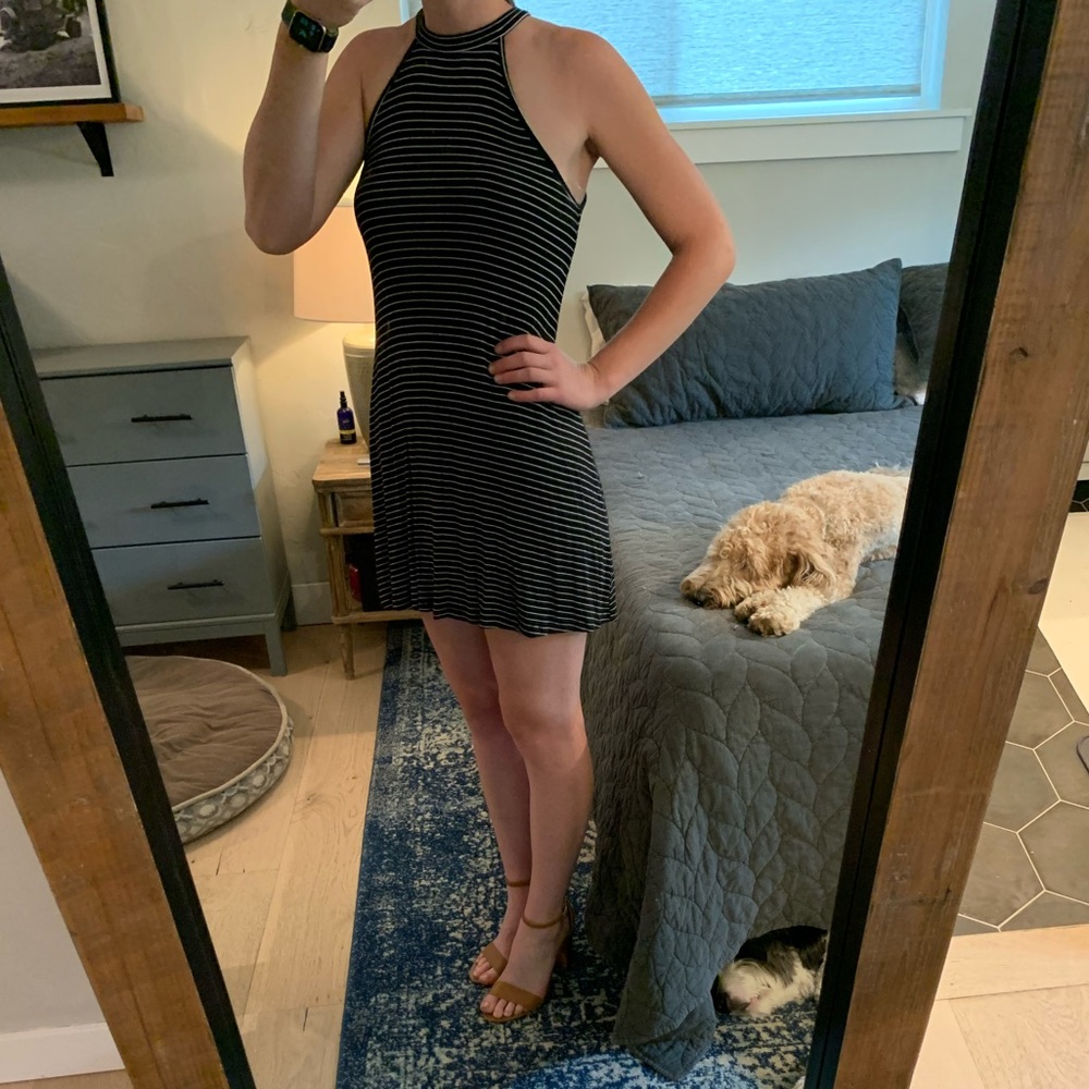 American Eagle Casual Dress in Medium w/ Stripes